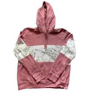 Under Armour Pink/Camo Hoodie- L